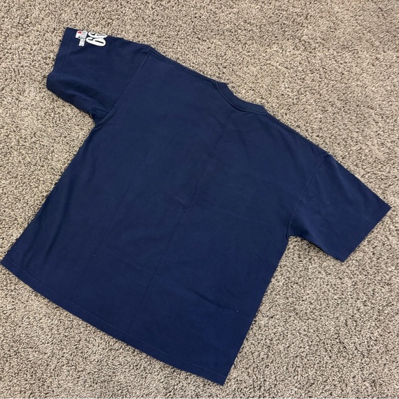 Vintage Majestic ‘99 MLB All-Star game American League Navy T-Shirt, size L - Picture 5 of 5